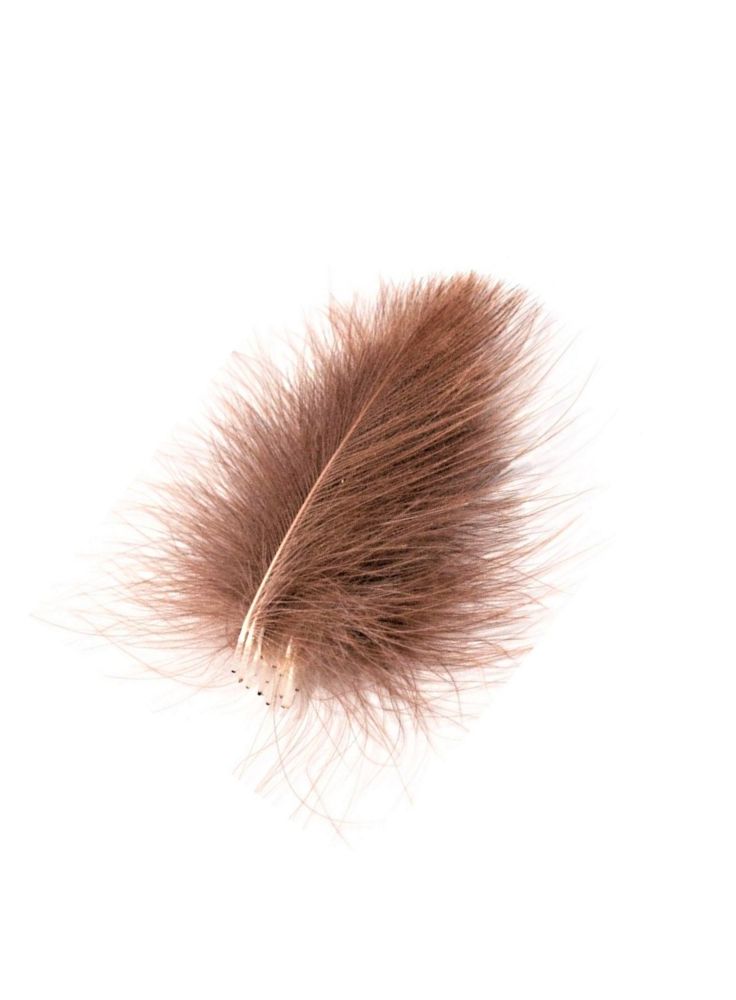 Fly tying Luxury CDC feather 1 gram pack, brown сolor. By Fly tying Luxury CDC feather 1 gram pack, brown сolor. By